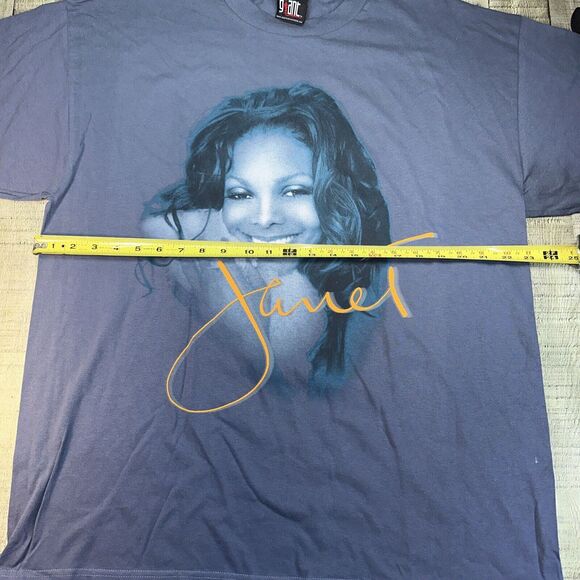 Vintage Janet Jackson Y2K Concert T-Shirt Giant Tag Extra Large - Picture 9 of 13